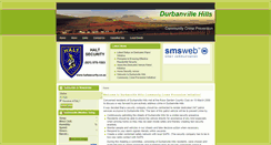 Desktop Screenshot of durbanvillehills.com