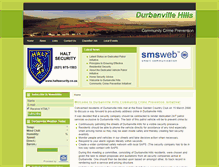 Tablet Screenshot of durbanvillehills.com